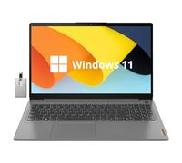 Lenovo Ideapad 3i - Laptop táctil FHD de 15.6 pulgadas, Intel i3-1115G4, 40 GB de RAM, SSD PCIe de 2 TB, gráficos Intel UHD, teclado numérico, cámara HD 720P, WiFi 6, Win 11 Home, gris, tarjeta USB