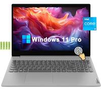 Lenovo Ideapad 3i [Windows 11 Pro] 15 39.6 cm FHD Computadora portátil de negocios con pantalla táctil, Intel Core i3-1115G4, 24GB RAM, 2TB PCIe SSD, teclado numérico, Wi-Fi 6, BT 5, HDMI, USB, lector