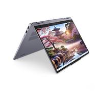 Lenovo IdeaPad 5 2 en 1 con procesador AMD Ryzen AI 7 350, pantalla táctil WUXGA IPS de 14 pulgadas, memoria LPDDR5X de 16 GB, almacenamiento de 512 GB, bolígrafo digital, Wi-Fi 7, cámara híbrida FHD