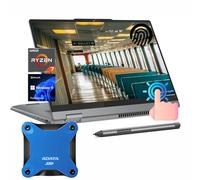 Lenovo IdeaPad 5 35.6 cm Touch Ryzen 7 Business 2 en 1, pantalla táctil FHD+ de 14 pulgadas, AMD Ryzen 7 8845HS, 16 GB de RAM, 1 TB SSD, lector FP, KB retroiluminado, lápiz capacitivo, W11P, con