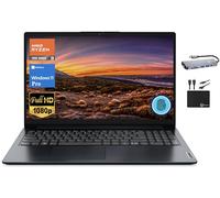 Lenovo IdeaPad Business Laptop 2024, pantalla FHD de 15.6 pulgadas, AMD Ryzen 3 7320U de cuatro núcleos (Beat i5-1035G7), 8 GB DDR5 RAM, SSD PCIe de 512 GB, gráficos Radeon, huellas dactilares, Wi-Fi