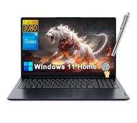 Lenovo IdeaPad Business Laptop con licencia de oficina de por vida, pantalla táctil FHD de 15.6 pulgadas, Intel 10-Core i5-1235U, 24GB RAM, 1TB SSD, Windows 11 Pro, teclado numérico, Wi-Fi 6, con