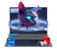Lenovo IdeaPad Copilot+ Business Laptop - Pantalla táctil FHD+ de 16 pulgadas - Intel 10-Core 7 240H (Beat Ultra 7 255U) - Cámara IR de inicio de sesión facial - KB retroiluminada - Win 11 Pro