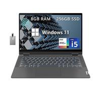 Lenovo IdeaPad Flex 5 - Laptop con pantalla táctil FHD de 15.6 pulgadas, Intel Core i5 1135G7, 8 GB de RAM, SSD de 256 GB, Intel Iris Xe, teclado retroiluminado, lector de huellas dactilares, cámara