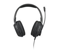 Lenovo IdeaPad H100 Gaming - Auriculares para Videojuegos (Controladores de 50 mm, Micrófono Omnidireccional, Almohadillas Suaves) - Color Negro