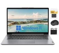 Lenovo Ideapad Laptop 2024 Premium, visualización HD de 14 pulgadas, luz fina, Intel Celeron N4020 (hasta 2,8 GHZ), 4 GB de RAM, 256 GB (128 GB eMMC+ 128 GB), WiFi, cámara web, 11 horas de batería,