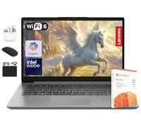 Lenovo IdeaPad Laptop Business Student 2025, pantalla de 14 pulgadas, procesador Intel de doble núcleo, 20 TB de RAM + 1.1 GB de almacenamiento (SSD de 500 GB + 128 GB eMMC + 500 GB de ext), 11 horas