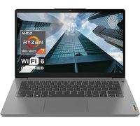 Lenovo IdeaPad - Laptop con pantalla FHD de 14 pulgadas, AMD Ryzen 7 5700U (Beats i7-1265U), 20 GB de RAM, SSD de 512 GB, lector de huellas dactilares, teclado retroiluminado, cámara web, Wi-Fi 6
