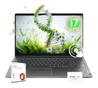 Lenovo IdeaPad - Laptop con pantalla táctil de 15.6, Intel Core i7-1255U, FHD IPS, 40 GB de RAM, 1 TB de almacenamiento (SSD PCIe de 512 GB + HD externo de 512 GB), teclado retroiluminado, huella