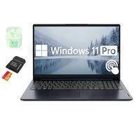Lenovo IdeaPad - Laptop con pantalla táctil FHD de 15.6 pulgadas, Intel Core i5-1235U de 10 núcleos, Windows 11 Pro con Microsoft Office incluido, auriculares PLUSERA (Intel Core i5, 24 GB de RAM |