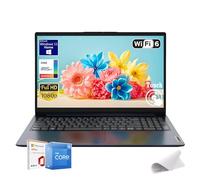 Lenovo IdeaPad - Laptop con pantalla táctil FHD de 15.6 pulgadas, procesador Intel Core i5 de 10 núcleos, memoria de 24 GB, SSD PCIe de 1 TB, gráficos Intel Iris Xe, Windows 11 Home, 1 año Office 365