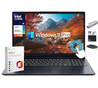 Lenovo IdeaPad Laptop con pantalla táctil FHD IPS de 15.6 pulgadas, computadora empresarial IA, Intel Core i5-1335U (10 núcleos hasta 4.6 GHz), 24 GB de RAM, 1 TB de almacenamiento (SSD de 512 GB +