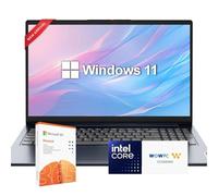 Lenovo IdeaPad Laptop de 15.6 pulgadas con Microsoft 365 para estudiantes y negocios | Intel Core | 12 GB de RAM | SSD de 256 GB + eMMC de 128 GB | Almacenamiento en la nube de 1 TB | Batería de 11 HR