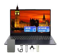 Lenovo IdeaPad - Laptop empresarial HD de 15.6 pulgadas, Intel Pentium Silver N6000, 8 GB de RAM, SSD de 256 GB, cámara web 720P, 1 año Office 365, Dolby Audio, WiFi 6, gris, Win 11 S, juego de
