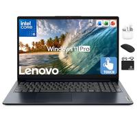 Lenovo IdeaPad - Laptop empresarial, pantalla táctil FHD de 15.6 pulgadas, potente Intel i5-1334U de 10 núcleos, computadora de copiloto AI, 24 GB de RAM, almacenamiento de 1 TB (SSD de 512 GB + 500