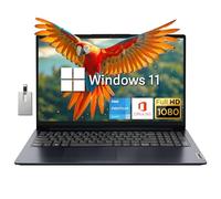 Lenovo IdeaPad - Laptop FHD de 15.6 pulgadas, procesador Intel Pentium Silver N6000, 8 GB de RAM, SSD PCIe de 256 GB, cámara web HD 720P, audio Dolby, 1 año de oficina, azul, Win 11, tarjeta USB