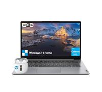 Lenovo Ideapad - Ordenador portátil de 14 pulgadas, portátil ligero delgado para 14 estudiantes universitarios, Intel Celeron, 4 GB de RAM 320 GB (64 GB eMMC + tarjeta SD de 64 GB), Windows 11,