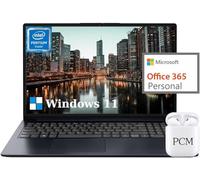 Lenovo IdeaPad Ordenador portátil, pantalla FHD de 15.6 pulgadas, Intel Pentium Silver N6000, 20 GB de RAM, SSD de 1 TB, eMMC de 128 GB, Windows 11, Microsoft 365 Personal de 1 año, WiFi 6, Bluetooth