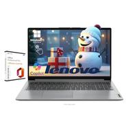 Lenovo Ideapad - Ordenador portátil, portátil de 15 pulgadas, FHD de 15.6 pulgadas con pantalla táctil, Office 2021, Copiloto AI, Windows 11 Pro, gris (Intel Core i3-1215U, 40 GB de RAM | SSD de 2 TB)