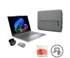 Lenovo IdeaPad Pro 5 14AKP10 + Lenovo Select 14-inch Sleeve + Lenovo E310 True Wireless Stereo TWS Earbuds - Black + Lenovo 600 BT Silent Mouse Bluetooth + Microsoft Office 365 Personal + 3 year Premi