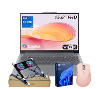 Lenovo IdeaPad Slim 3 Business Laptop de productividad mejorada con IA, pantalla FHD de 15.6 pulgadas, Intel Core i7-13620H, 16 GB de RAM, 1 TB SSD, Wi-Fi 6, W11P, tarjeta SD, paquete con enfriador de