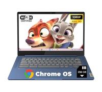 Lenovo IdeaPad Slim 3 Chromebook para estudiantes de negocios, con tarjeta micro SD de 256 GB, pantalla Full HD de 14 pulgadas, CPU MediaTek Kompanio 520, Wi-Fi 6, cámara web de 720p, sistema