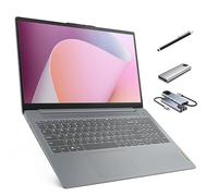 Lenovo IdeaPad Slim 3 - Laptop con pantalla táctil FHD de 15.6 pulgadas, AMD Ryzen 7 5825U de 8 núcleos, 16 GB de RAM, SSD de 1 TB, teclado, lector de tarjetas SD, lápiz capacitivo + SSD portátil