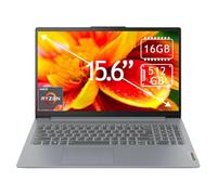 Lenovo IdeaPad Slim 3 Laptop con pantalla táctil Full HD de 15.6 pulgadas, AMD Ryzen 7 5825U, memoria de 16 GB, SSD de 512 GB, gris ártico