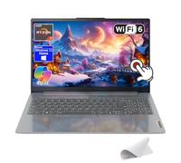 Lenovo IdeaPad Slim 3, laptop con pantalla táctil Full HD de 15.6 pulgadas, PC Copilot AI, AMD Ryzen 7 5825U, Wi-Fi 6, Windows 11 Home, con alfombrilla de mouse (16 GB de RAM | SSD PCIe de 512 GB)