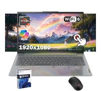 Lenovo IdeaPad Slim 3 - Laptop empresarial, pantalla táctil FHD IPS de 15.6 pulgadas, PC Copilot AI, AMD Ryzen 7 5825U de 8 núcleos, Wi-Fi 6, Windows 11 Pro, con mouse