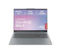 Lenovo IdeaPad Slim 3 Laptop | Pantalla WUXGA de 16" | AMD Ryzen 5 | Gráfico AMD Radeon | 16GB RAM | 512GB SSD | Windows 11 Home | QWERTZ | Gris ártico | 3 meses Premium Care