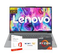 Lenovo Ideapad Slim 3 Laptop para estudiantes y negocios con Microsoft Office, teclado retroiluminado, AMD Ryzen 7 5825U (Beats Intel i9-8950HK), pantalla FHD de 15.6 pulgadas, 16 GB de RAM 512 GB SSD