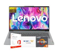 Lenovo Ideapad Slim 3 Laptop para estudiantes y negocios con Microsoft Office, teclado retroiluminado, AMD Ryzen 5 5625U (Beats Intel i7-1260U), pantalla FHD de 15.6 pulgadas, 16 GB de RAM 2 TB SSD