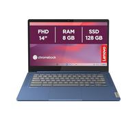 Lenovo IdeaPad Slim 3 - Ordenador portátil Chromebook 14" FHD (1920x1080), MediaTek Kompanio 520, 8GB RAM, 128GB eMMC, ChromeOS, WiFi 6 - Abyss Blue, Exclusivo de Amazon