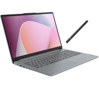 Lenovo IdeaPad Slim 3i 39.6 cm FHD Touch Laptop | AMD Ryzen 5 7520U (Beat i7-1255U) | AMD Radeon 610M | Gris | Retroiluminado| 8GB RAM DDR5 | 512GB SSD | Windows 11 Home | Paquete con lápiz capacitivo