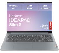 Lenovo IdeaPad Slim 3i Laptop | Pantalla WUXGA de 14" | Intel Core i5 13420H | 16GB RAM | 512GB SSD | Intel UHD Graphics | Win11 | QWERTZ | Luna Grey | 3 meses Premium Care
