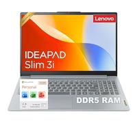 Lenovo IdeaPad Slim • Laptop con pantalla táctil FHD de 15.6 pulgadas • Intel Core i5-1335U (10 núcleos) • DDR4RAM de 12 GB • SSD de 256 GB • Obturador de privacidad • Copilot AI • Lector de tarjetas