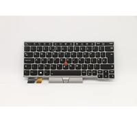 Lenovo Keyboard BL Silver UK English, FRU01YP868