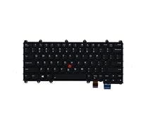 Lenovo Keyboard SUNREX Black UK 01HW643, Keyboard, UK, FRU01HW643 (01HW643, Keyboard, UK English, ThinkPad X380 Yoga)