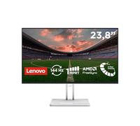 Lenovo L24-4C - Monitor FHD 23.8" (IPS, Tasa de Refresco 144Hz, Tiempo de Respuesta 1ms, AMD FreeSync, HDMI 1.4, VGA, 2 Altavoces Integrados de 3W, VESA 100 x 100 mm, Soporte Inclinable) Gris Nube