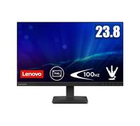 Lenovo L24-4e | Monitor ultradelgado FHD IPS 100Hz de 60,96 cm | 4 ms, 99% sRGB, 1 HDMI 1.4, 1 VGA, inclinación, negro, 68C2KAC1IN