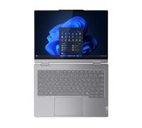 Lenovo ThinkBook 14 2-in-1 G4 IML Intel Core Ultra 7 155U Híbrido (2-en-1) 35,6 cm (14") Pantalla táctil WUXGA 16 GB DDR5-SDRAM 512 GB SSD Wi-Fi 6E (802.11ax) Windows 11 Pro Español Gris