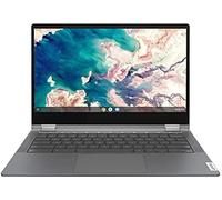 Lenovo Laptop Chromebook Flex 5 13, Intel Core i3-10110U de 10ª generación, 4 GB de RAM, SSD de 64 GB, pantalla táctil Full HD de 13,3 pulgadas, sistema operativo cromo, 802.11ac, gris grafito, con accesorios Silmarils