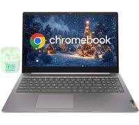 Lenovo Laptop Chromebook IdeaPad FHD de 15.6 pulgadas, 4 GB de RAM, 320 GB de almacenamiento (eMMC de 64 GB + tarjeta SD de 256 GB), Intel Celeron de doble núcleo, sistema operativo cromado, teclado