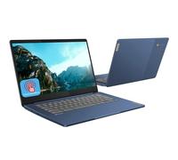Lenovo Laptop Chromebook Slim 3 con pantalla táctil FHD de 14 pulgadas para estudiantes de negocios, 8 núcleos MediaTek Kompanio 520, 4 GB de RAM, 64 GB eMMC, tarjeta micro SD de 256 GB, Wi-Fi6