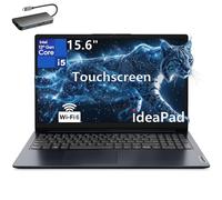 Lenovo Laptop con pantalla táctil de 15.6 pulgadas, Intel 10-Core i5-1335U, 8GB de RAM, SSD PCIe de 512 GB, Lifetime Office 365, WiFi 6, hub tipo C, carga rápida, Windows 11 Home, edición 2026 para