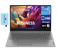 Lenovo Laptop de negocios delgada y ligera V15 G4, pantalla FHD de 15.6 pulgadas (Intel i7-13620H de 10 núcleos, DDR4 de 16 GB, SSD M.2 PCIe de 512 GB, WiFi 6, Bluetooth 5.2, cámara web HD, RJ-45
