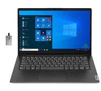 Lenovo Laptop empresarial V14 G2 de 14 pulgadas FHD, AMD Ryzen 5 5500U, 36 GB de RAM, SSD PCIe de 2 TB, gráficos AMD Radeon, cámara HD de 720p, WiFi, Windows 10 Pro, negro, tarjeta USB SnowBell de 32