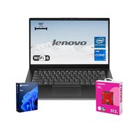 Lenovo Laptop empresarial V14 Gen 4, 14 pulgadas FHD antirreflejo, 13º procesador Intel i7 de 10 núcleos, 40 GB de RAM, SSD de 1 TB, cámara web con obturador de privacidad, Wi-Fi 6, Win 11 Pro, negro