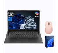Lenovo Laptop empresarial V14 Gen 4, 14 pulgadas FHD antirreflejo, Intel 10-Core i7-1355U, 24GB RAM, 1TB SSD, cámara web con obturador de privacidad, Wi-Fi 6, HDMI, Windows 11 Pro, negro, paquete con